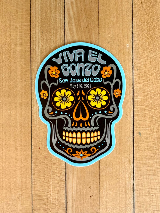 Viva el Gonzo sticker